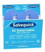 Salvequick blauwe pleisters, navulling 6735