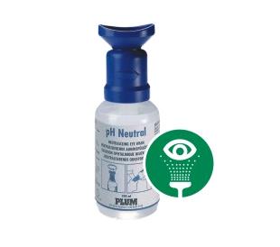 Plum oogspoelfles PH neutraal 200 ml (incl. oogbadje)