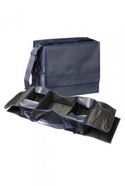 Verbandtas EHBO blauw, B inhoud met riem